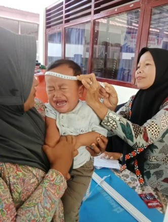 Kegiatan Posyandu Balita Pekon Kenali